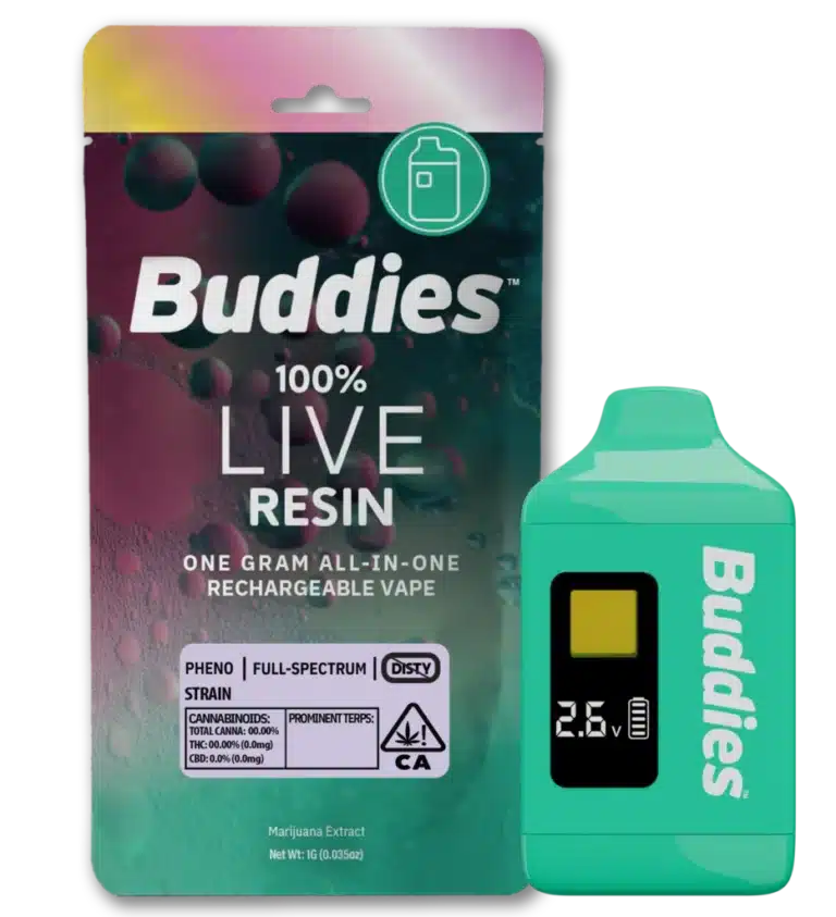 buddies live resin vape